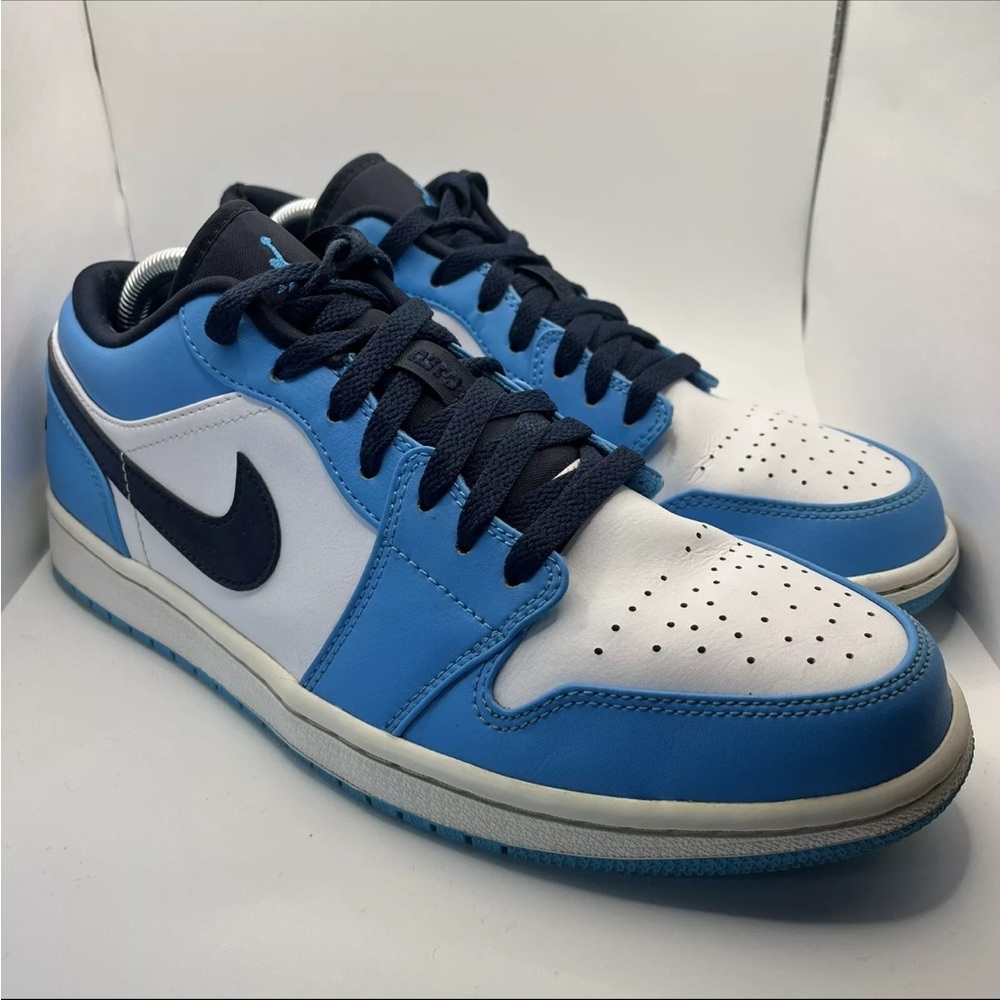 Nike Blue and White Sneakers